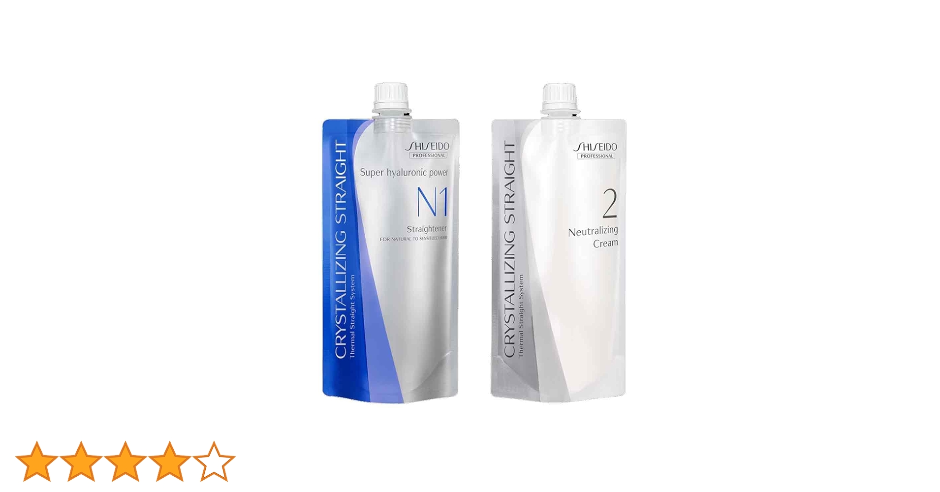 Amazon.co.jp: 資生堂 クリスタライジングストレート α (N) 1剤400g +